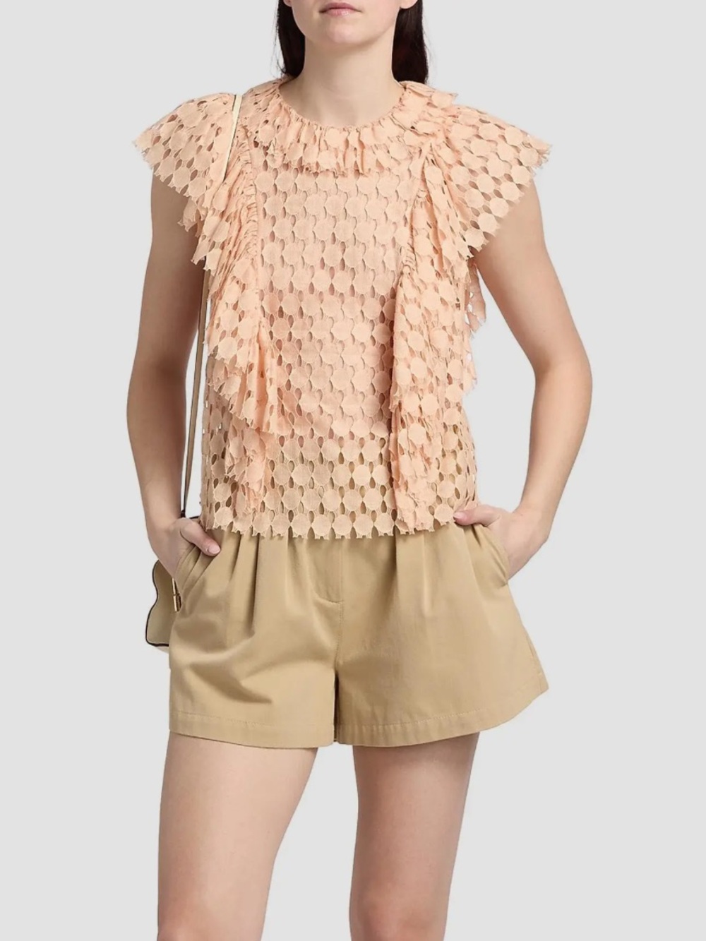 Ulla Johnson Pleated Cotton Kira Shorts - NWT!